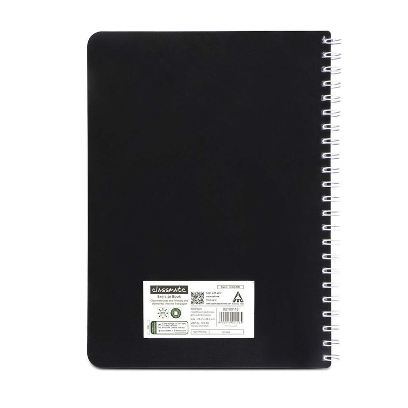 Classmate Pulse 6 Subject Spiral Notebook - Pack of 1