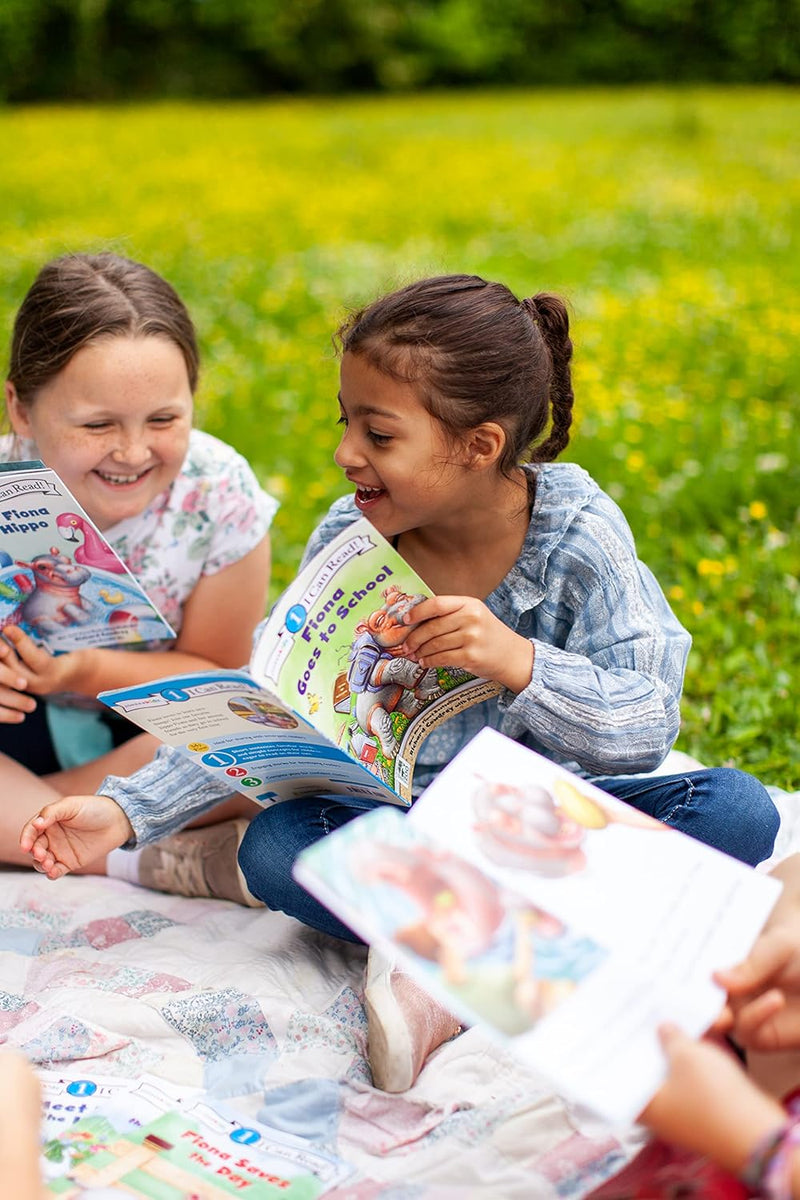 Fiona Goes to School: Level 1 (I Can Read! / A Fiona the Hippo Book) by Donald Wu