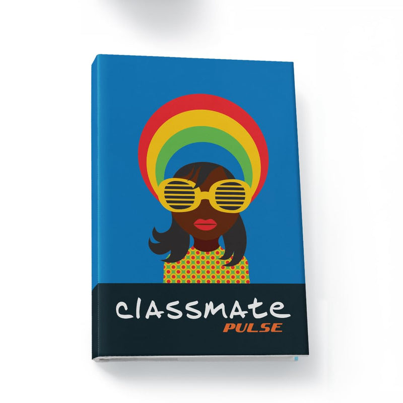 Classmate Pulse Synthetic cover Journal Notebooks: A5, Soft Cover, Ruled,192 Pages (Pack of 2),2100156 Visit the Classmate Store