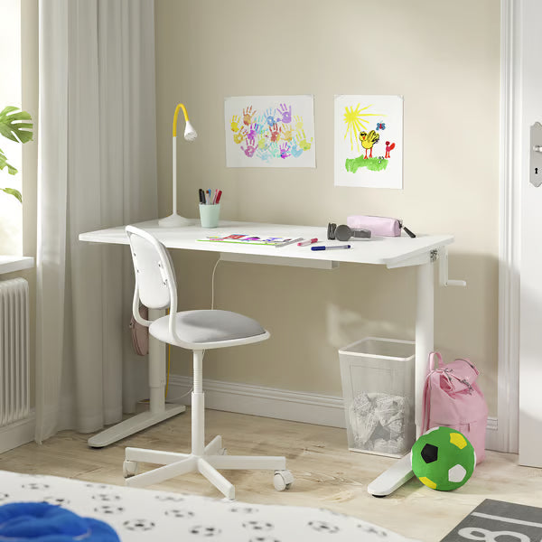 IKEA RELATERA Table top, white, 117x60 cm (46 1/8x23 5/8 ")