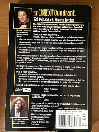 Rich Dad's Cashflow Quadrant: Rich Dad's Guide to Financial Freedom by Robert T. Kiyosaki
