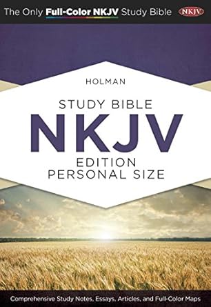 Holman Study Bible: Neue King-James-Version, persönliche Größe, farbiges Hardcover von Holman Bible Staff