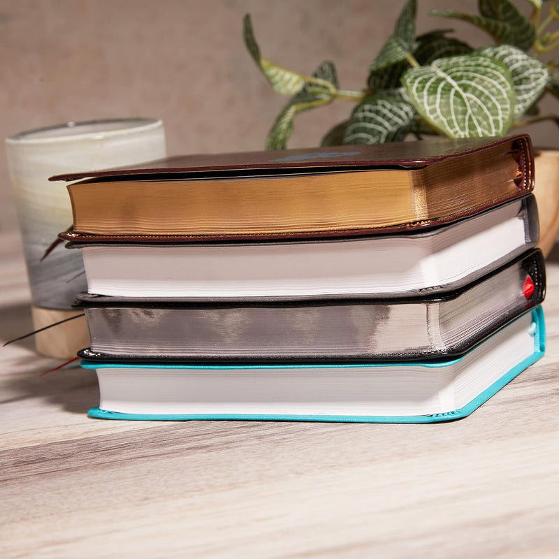 NKJV Value Thinline Bible, Compact, Leathersoft, Burgundy, Red Letter, Comfort Print by Thomas Nelson