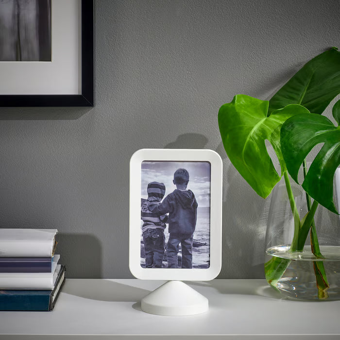IKEA FIKONTRÄD Frame, white, 10x15 cm (4x6 ")