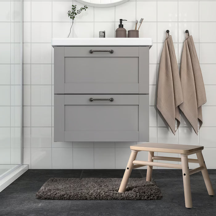 IKEA ALMTJÄRN Bath mat, beige, 40x60 cm (16x24 ")