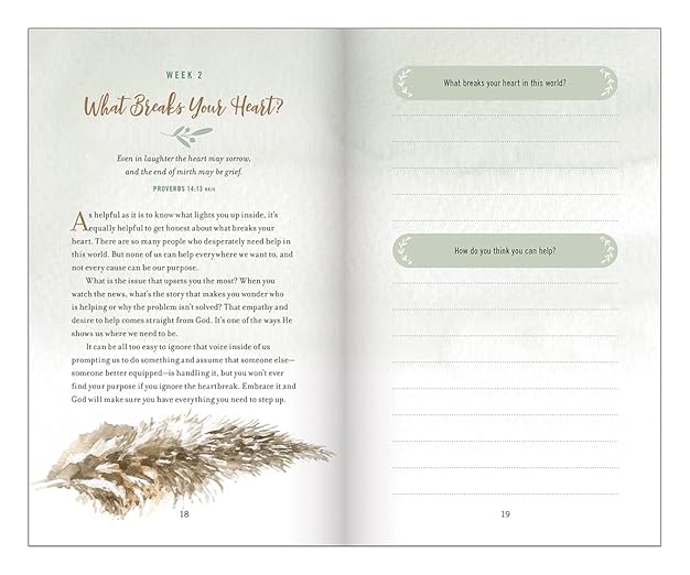 The Weekly Purpose Project: A Challenge to Journal, Reflect, and Pursue Purpose by Zondervan