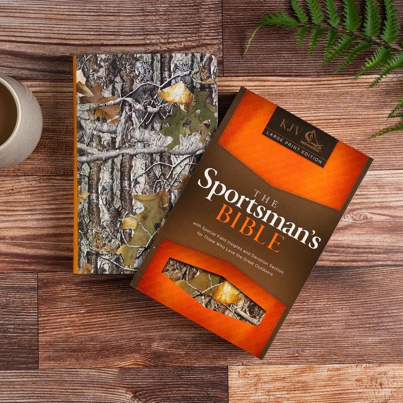 Holy Bible: King James Version, Bonded Leather Camo Cover, Sportsman's Edition – Large Print by Holman Bible Staff