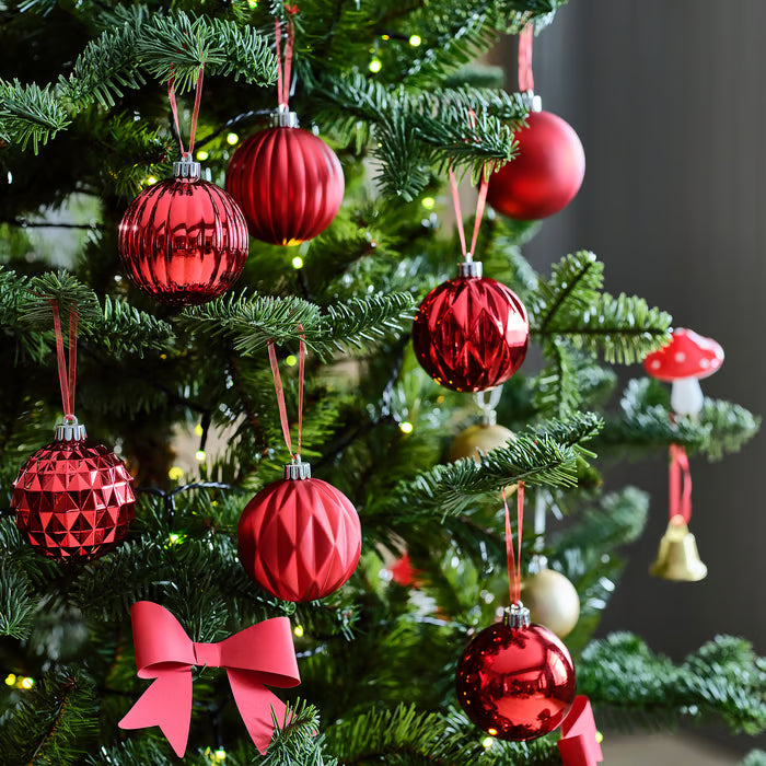 IKEA VINTERFINT , bauble red, 7 cm (2 ¾ ")