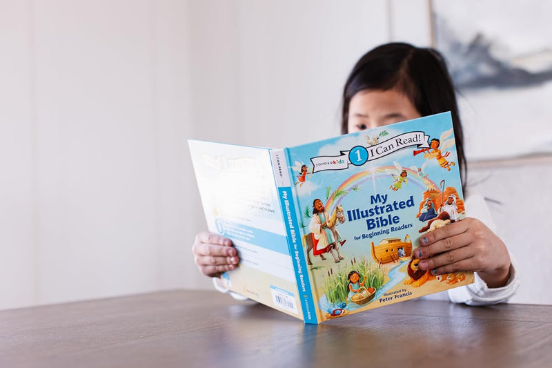 I Can Read My Illustrated Bible: for Beginning Readers, Level 1 by Zondervan
