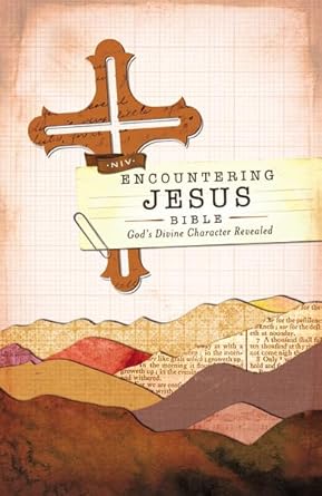 NIV, Encountering Jesus Bible: Jesus Revealed Throughout the Bible by Zondervan