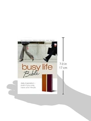 Busy Life Bible, Daily Inspiration – Even If You Only Have One Minute by Zondervan