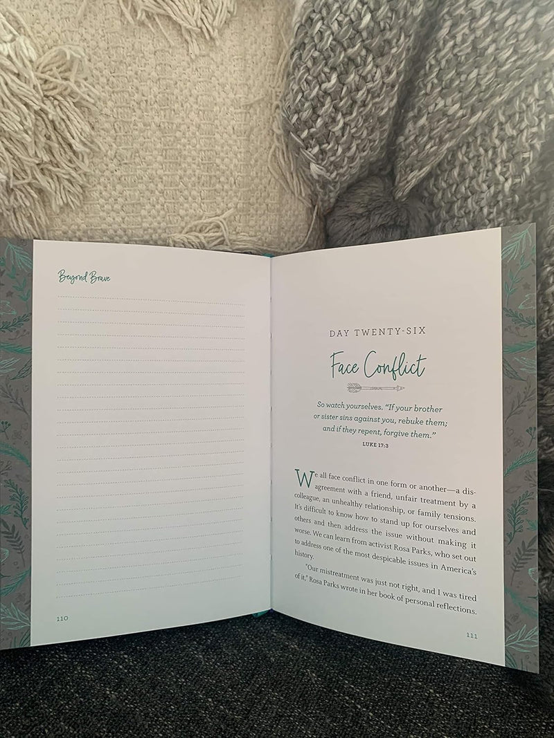 Beyond Brave: 60 Days of Journaling Devotions for Young Women by Zondervan