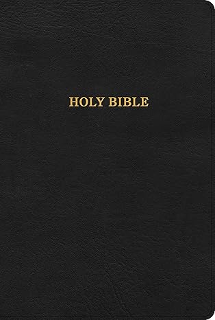 KJV Large Print Ultrathin Reference Bible – British Tan Leathertouch by Holman Bible Publishers
