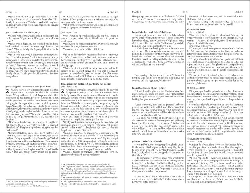 Semeur / NIV French-English Bilingual New Testament by Zondervan