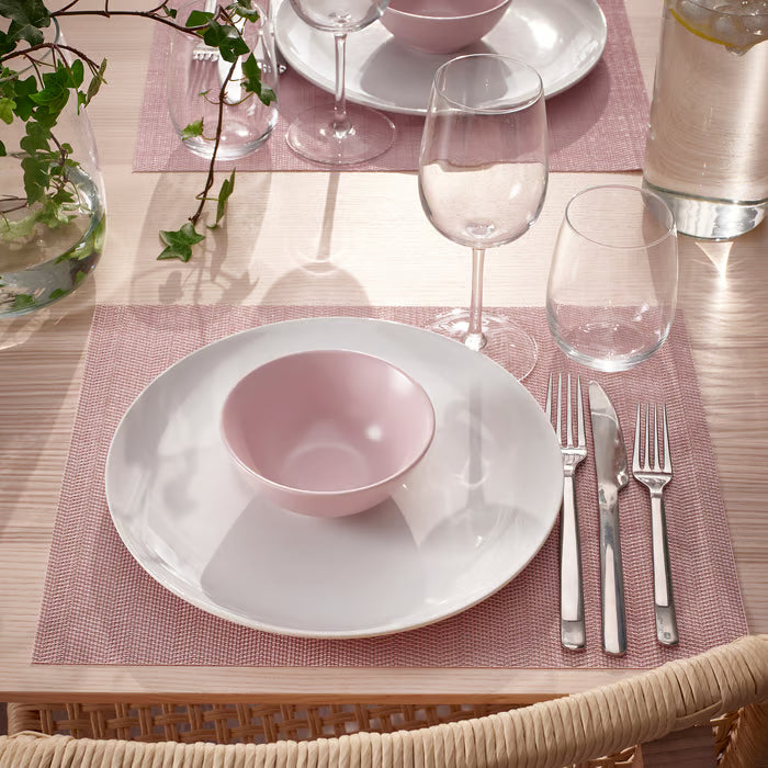 IKEA FLYGFISK Place mat, light pink, 38x30 cm (15x12 ")