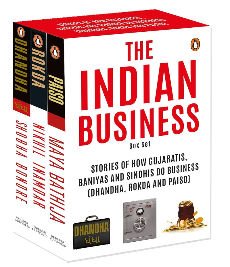 The Indian Business Box Set: Stories of How Gujaratis, Baniyas and Sindhis Do Business by Shobha Bondre, Nikhil Inamdar, and Maya Bathija