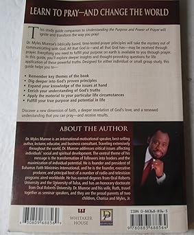 Understanding the Purpose and Power of Prayer: Earthly License for Heavenly Interference  by Dr. Myles Munroe