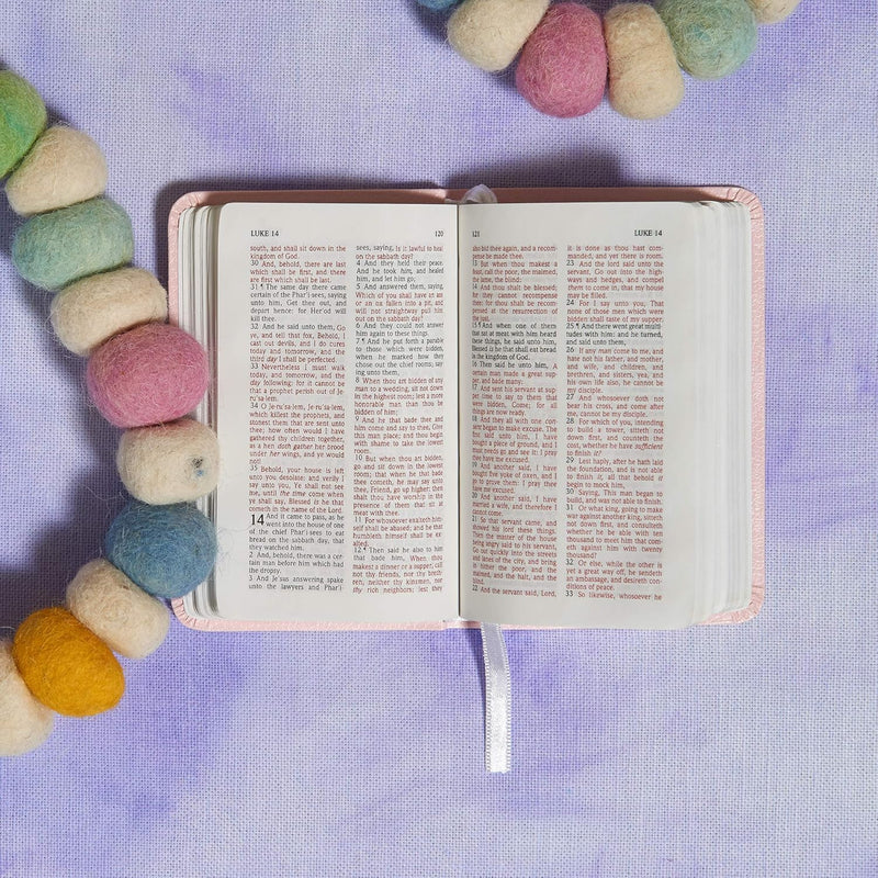 KJV Baby's New Testament, Pink Imitation Leather  by Holman Bible Staff