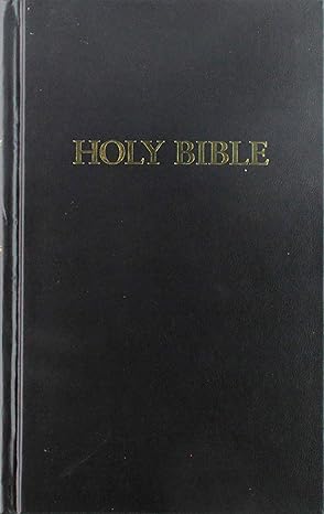 KJV Pew Bible: King James Version, Black Pew by Hendrickson Publishers