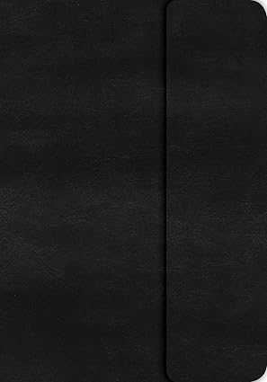 KJV Large Print Compact Reference Bible, Black LeatherTouch with Magnetic Flap by Holman Bible Publishers