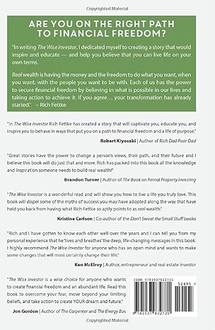 The Wise Investor: A Modern Parable About Creating Financial Freedom and Living Your Best Life by Rich Fettke