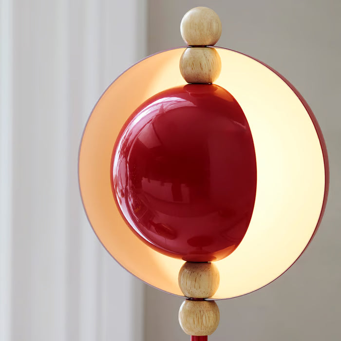 IKEA STRALA LED decorative table lamp, metal battery-operated/red