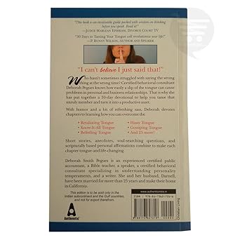 30 Days to Taming Your Tongue by Deborah Smith Pegues