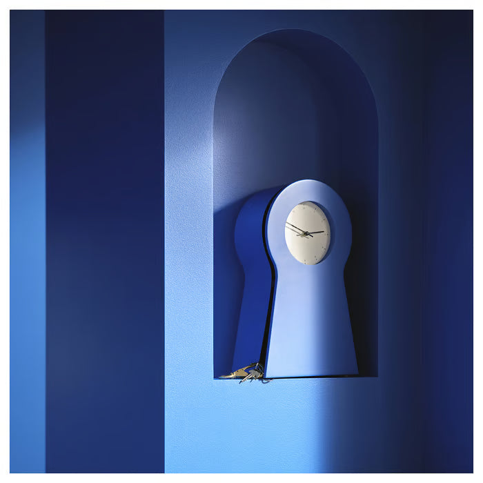 IKEA PS 1995 Clock, blue, 48 cm (19 ")