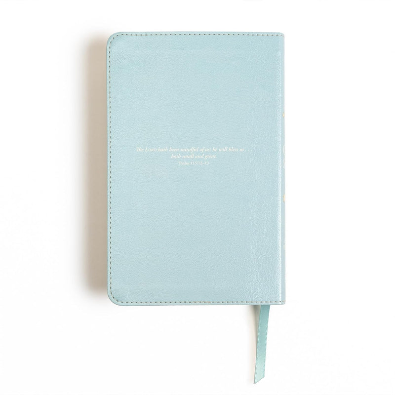 KJV Great and Small Bible, Baby Blue LeatherTouch by Holman Bible Publishers