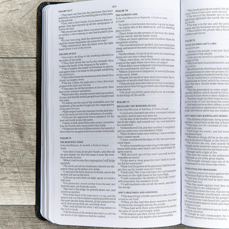 KJV Gift and Award Bible, Black Imitation Leather by Holman Bible Publishers