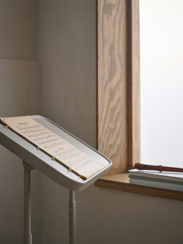 IKEA BJORKASEN Laptop stand, beige