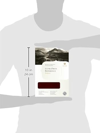 HCSB Ultrathin Reference Bible, Mahogany Leathe rTouch by Holman Bible Staff