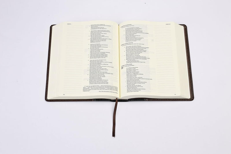 Holy Bible: Holman Christian Standard Notetaking, Black/Brown Bonded Leather by Holman Bible Publishers