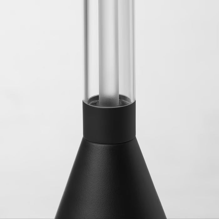 IKEA BJÖRKSPIREA LED decoration lighting, black tube-shaped