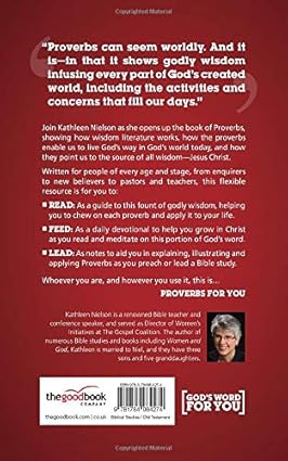 Proverbs For You: Giving You Wisdom for Real Life (God's Word For You) by Kathleen B. Nielson