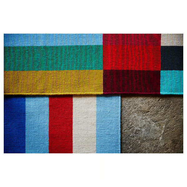 IKEA HALVED Rug, flatwoven, handmade multicolour, 170x240 cm (5 ' 7 "x7 ' 10 ")