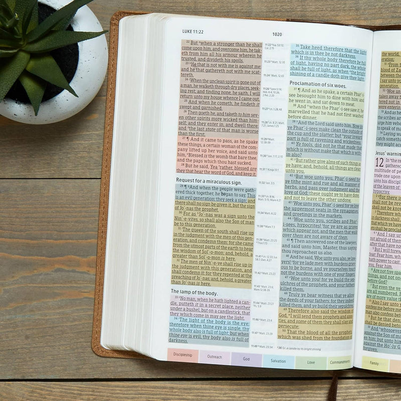 Holy Bible: King James Version, Rainbow Study Bible by Holman Bible Publishers