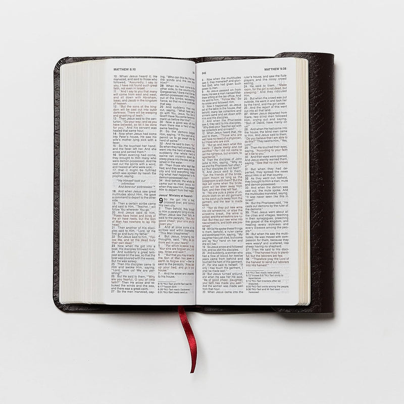 NKJV Checkbook Bible, Compact by Thomas Nelson