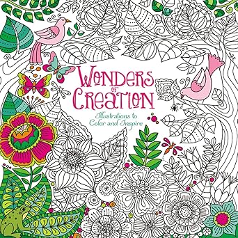 Wonders of Creation Coloring Book: Illustrations to Color and Inspire by Zondervan