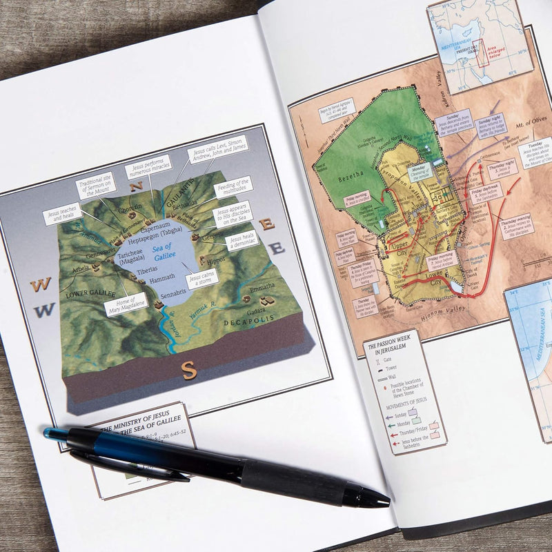 KJV Deluxe Gift Bible, Black Leather Touch by Holman Bible Publishers