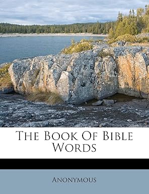 The Book of Bible Words by Anonymous