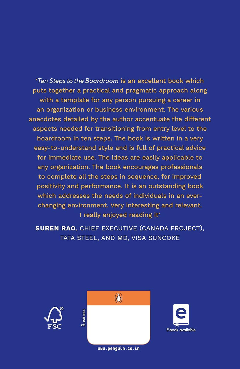 10 Steps to the Boardroom: Climb Your Way to Success by G.S. Rattan