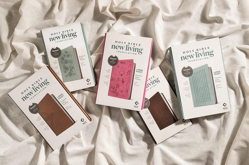 NLT Large Print Premium Value Thinline Bible, Filament-Enabled Edition by Tyndale House Publishers