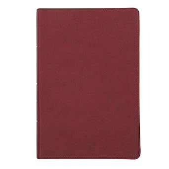 NASB Giant Print Reference Bible – Burgundy Leathertouch by Holman Bible Publishers