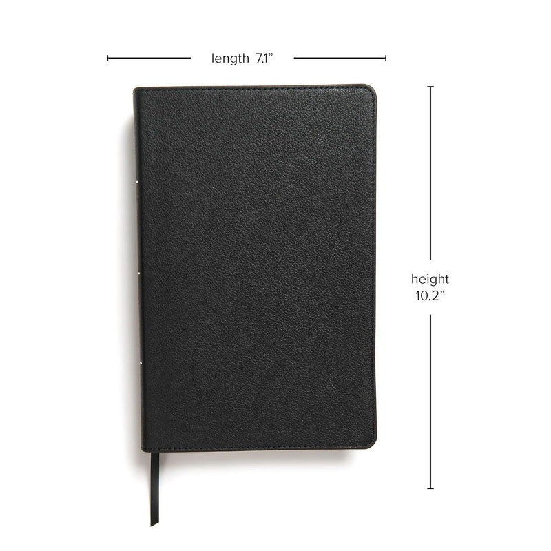 KJV Giant Print Reference Bible, Black Genuine Leather by Holman Bible Publishers