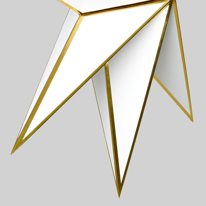 IKEA STRALA Lamp shade, white/gold-colour, 70 cm (28 ")