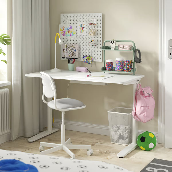IKEA RELATERA Table top, white, 117x60 cm (46 1/8x23 5/8 ")