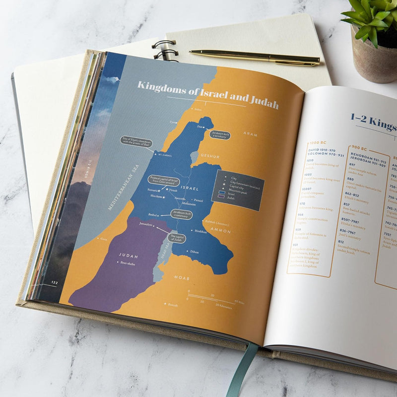 The Old Testament Handbook – Sand Cloth-Over-Board Hardcover by Holman Reference Staff
