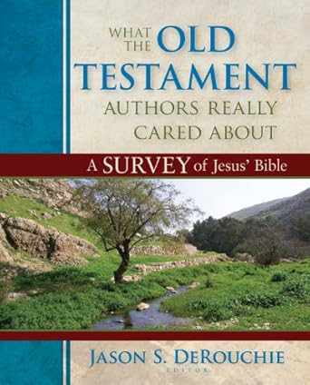 What the Old Testament Authors Really Cared About: A Survey of Jesus' Bible by Jason DeRouchie