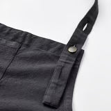 IKEA SANDVIVA Apron, dark grey, 69x85 cm (27x33 ")